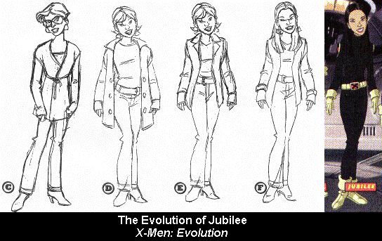 Click here to see the evolution of the designs for Evolution's Jubilee.